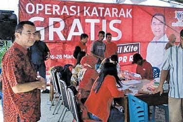 Rudi Center Mulai Screening Calon Pasien Operasi Katarak Gratis, Ini Jadwalnya