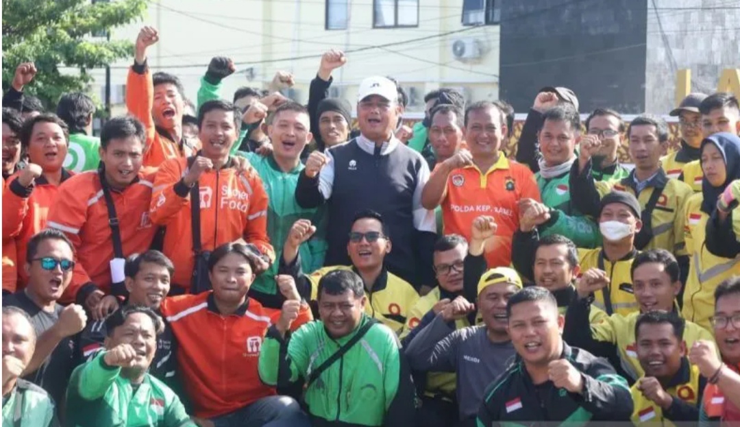 Kapolda Babel Ajak Ojol Perkuat Kemitraan Jaga Kamtibmas