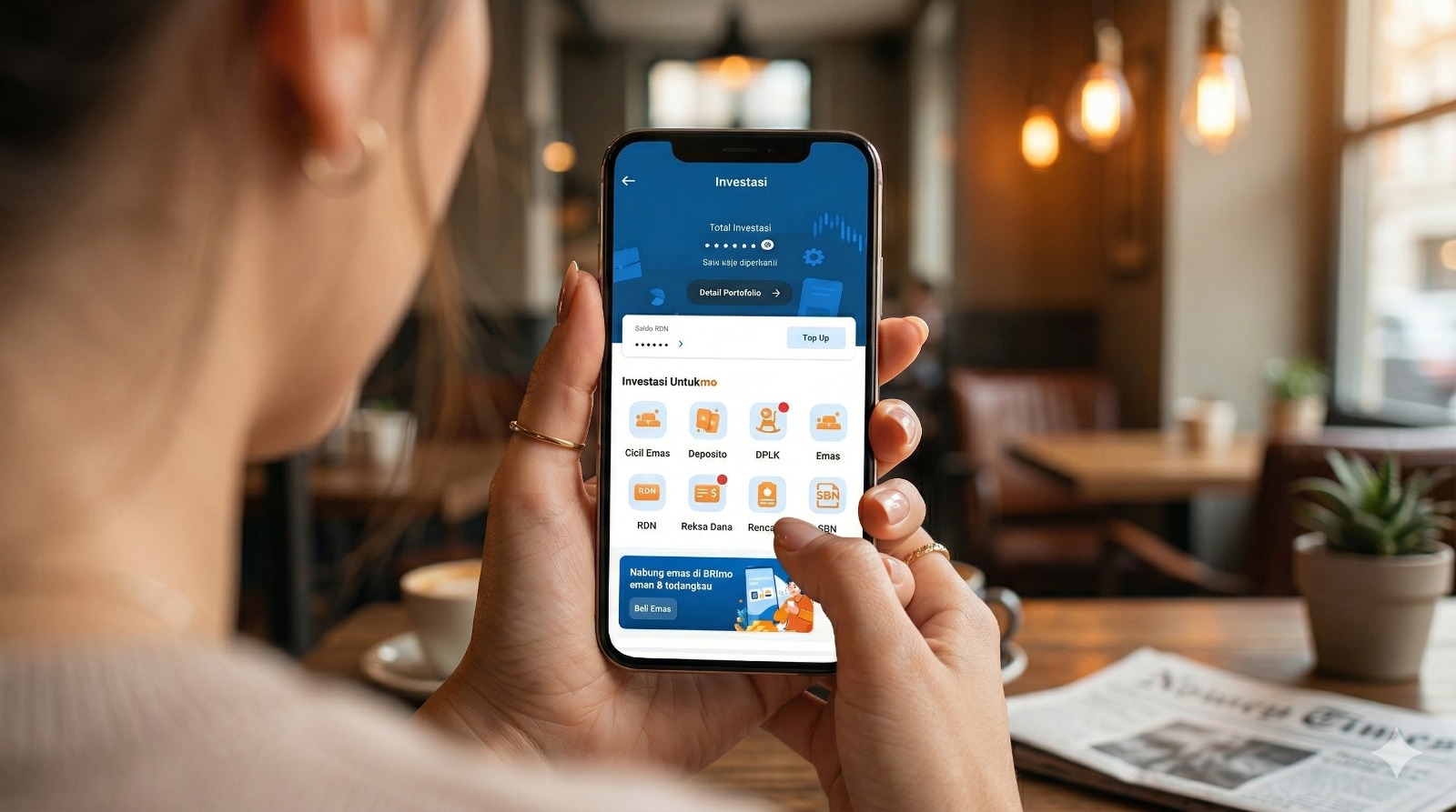 Investasi Emas Tanpa Ribet, Cicil Melalui Super App BRImo dan Dapatkan Bonus Cashback Menarik