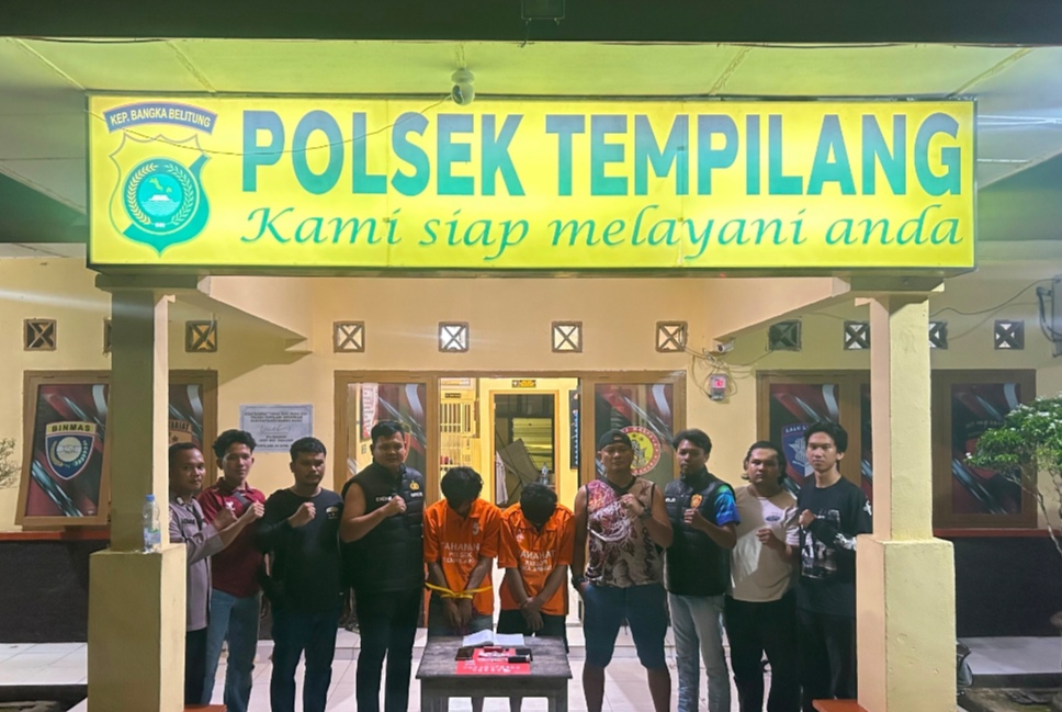 BD Sabu Di Tempilang Ditangkap Polres Bangka Barat