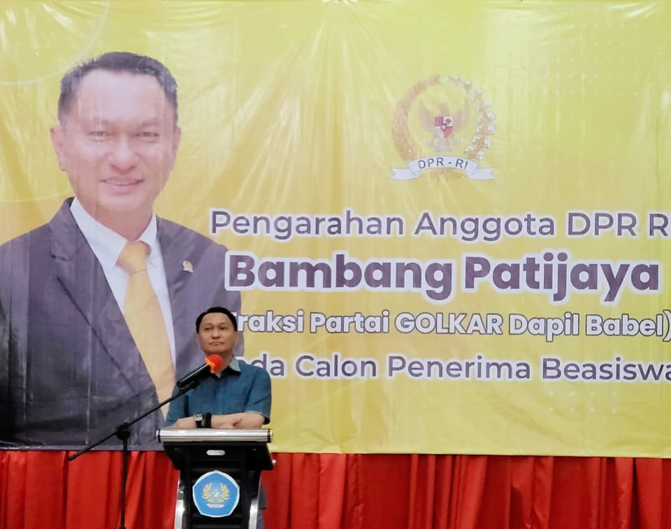 Moment HUT Golkar ke-58, Bambang Patijaya Beri Pengarahan 67 Mahasiswa Penerima Beasiswa
