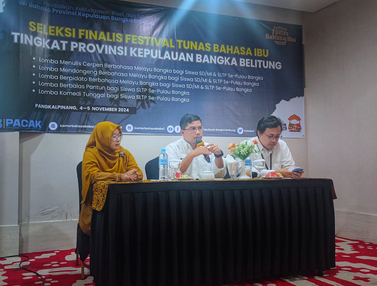 Daftar Nama dan Asal Sekolah Siswa yang Lolos ke Final Festival Bahasa Ibu Tingkat Provinsi Babel  