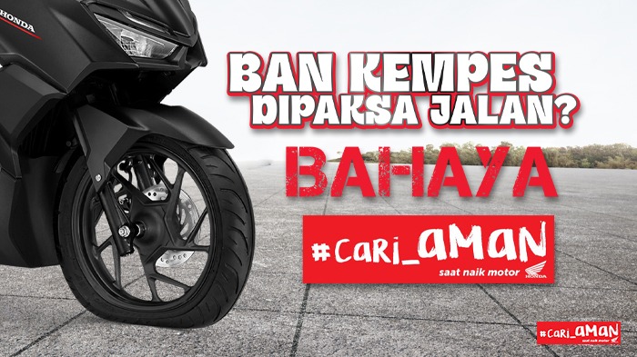 Perhatikan Kondisi Ban Motor Sebelum Berkendara