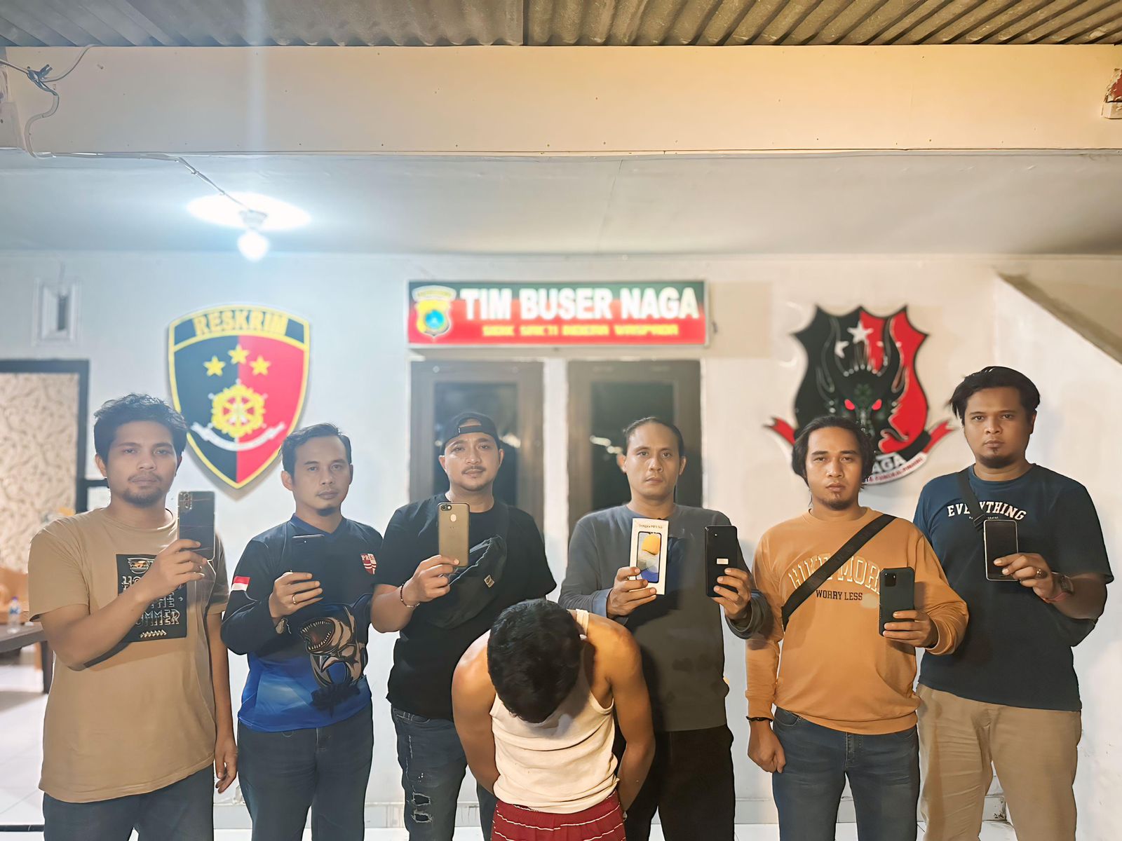 Curi HP di 6 TKP, Yusril Residivis Narkoba Sekaligus DPO Curat Ditangkap Buser Naga