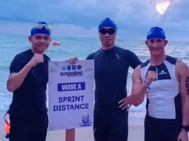 Sungailiat Triathlon 2026 Siap Digelar Bareng Kejurnas, 200 Lebih Triathlet Siap Adu Renang, Sepeda, Lari