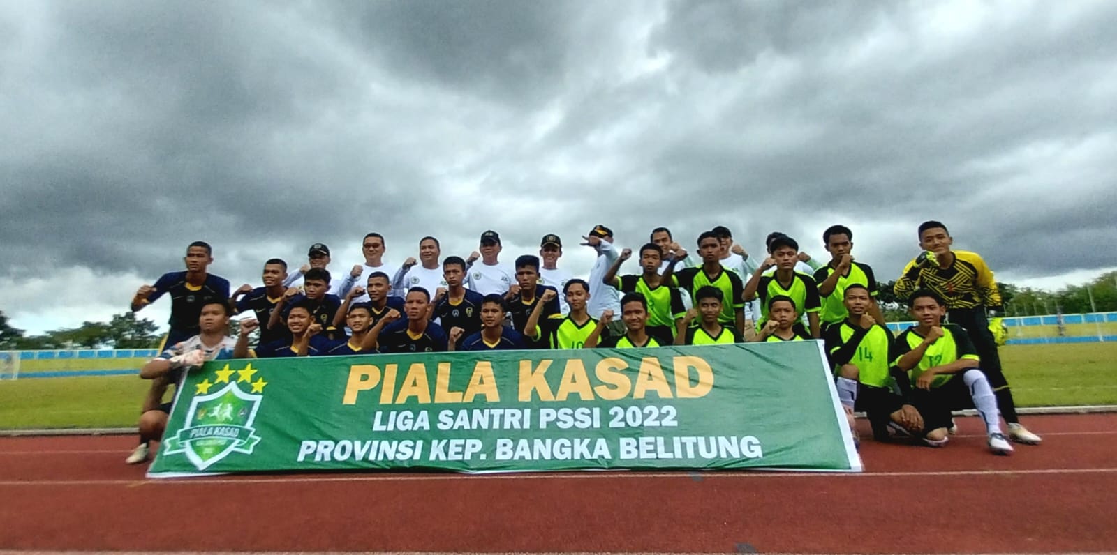 Babar VS Belitung Partai Pembuka Liga Santri PSSI KASAD Babel