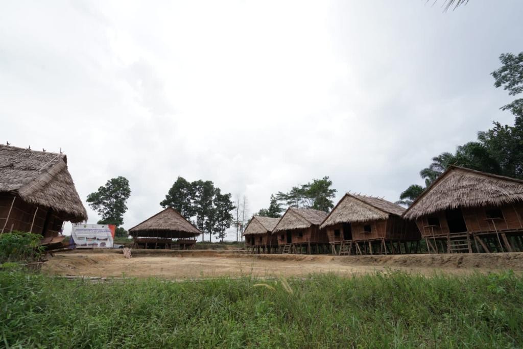 PT Timah Tbk Membangun Kampung Adat Gebong Memarong dan Berkolaborasi Melestarikan Kearifan Lokal Masyarakat