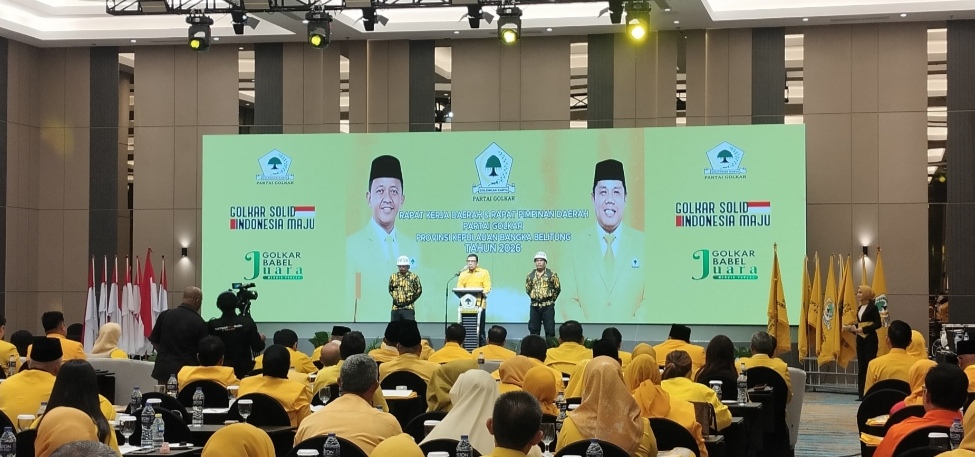 Golkar Babel Jadi Provinsi Pertama di Sumatera Gelar Rakerda dan Rapimda