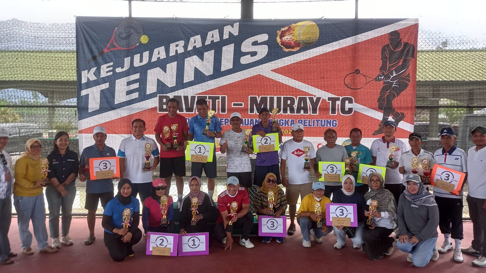 104 Petenis Ramaikan Turnamen Baveti Murray 2025