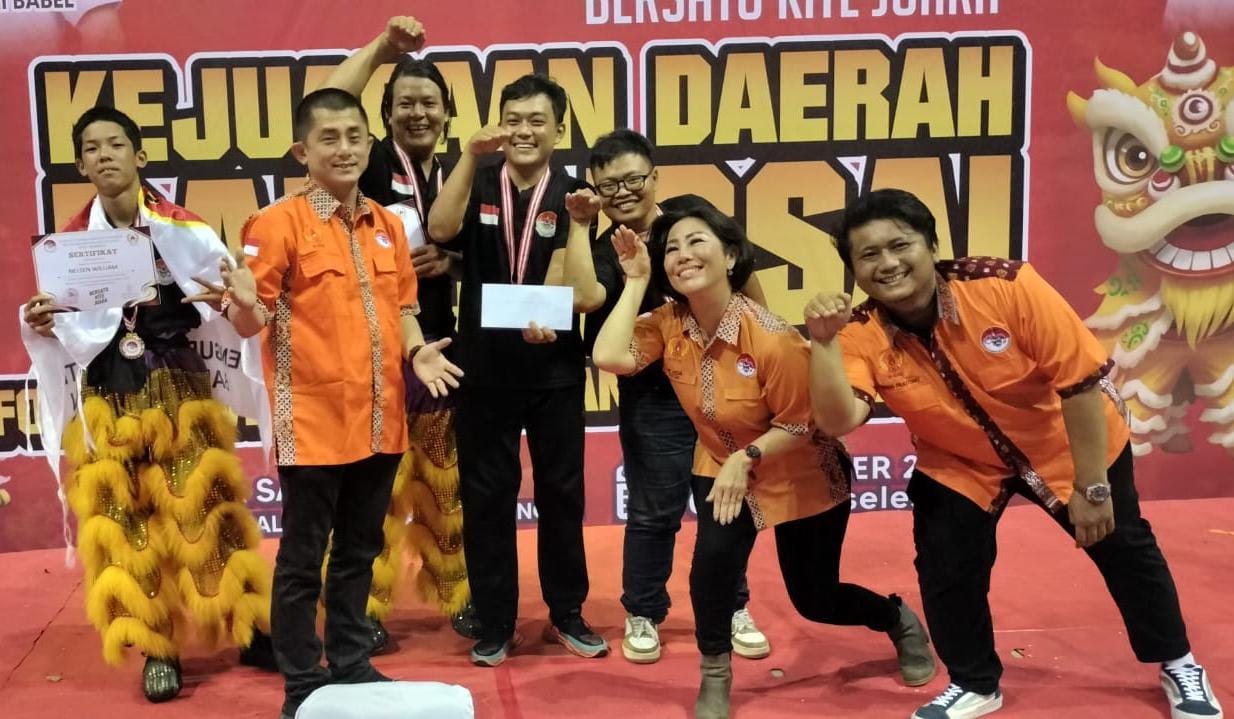 Fobi Basel Berhasil Sabet  Juara Dua di Dua Kategori Ketangkasan Kejurda Barongsai  