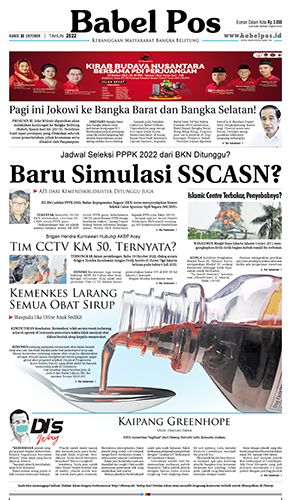 Babel Pos Kamis, 20 Oktober 2022