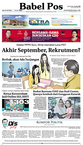 Babel Pos Rabu 21 September 2022