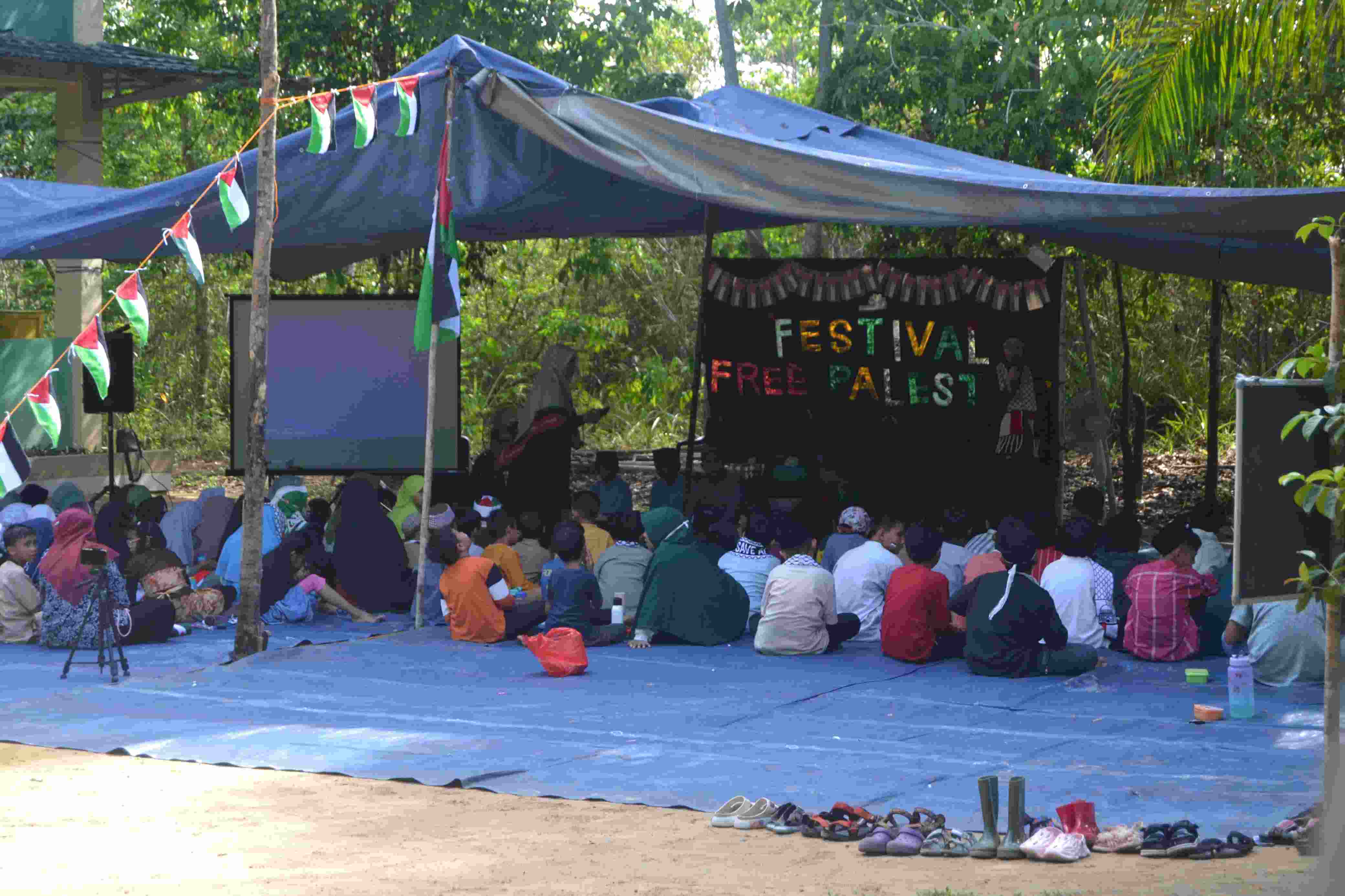 Peduli Palestina, Sekolah Alam Bangka Belitung Berhasil Kumpulkan 18 Juta