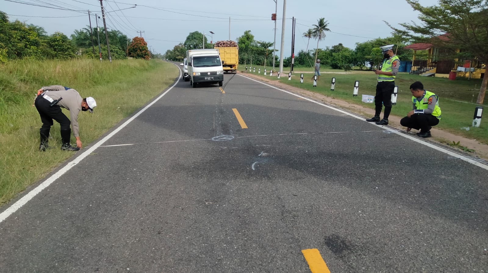 Korban Tewas Tabrakan di Terentang Luka Berat di Wajah dan Lutut