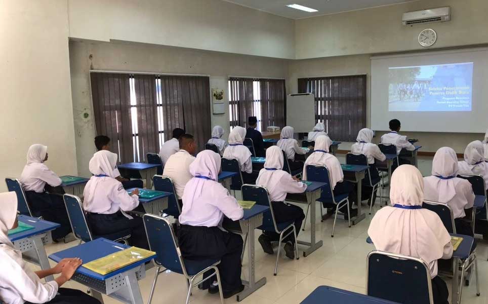 Gelar Ujian Lanjutan Beasiswa PT Timah Tbk di SMAN 1 Pemali, PT Timah Tbk Gandeng PIP Universitas Padjadjaran