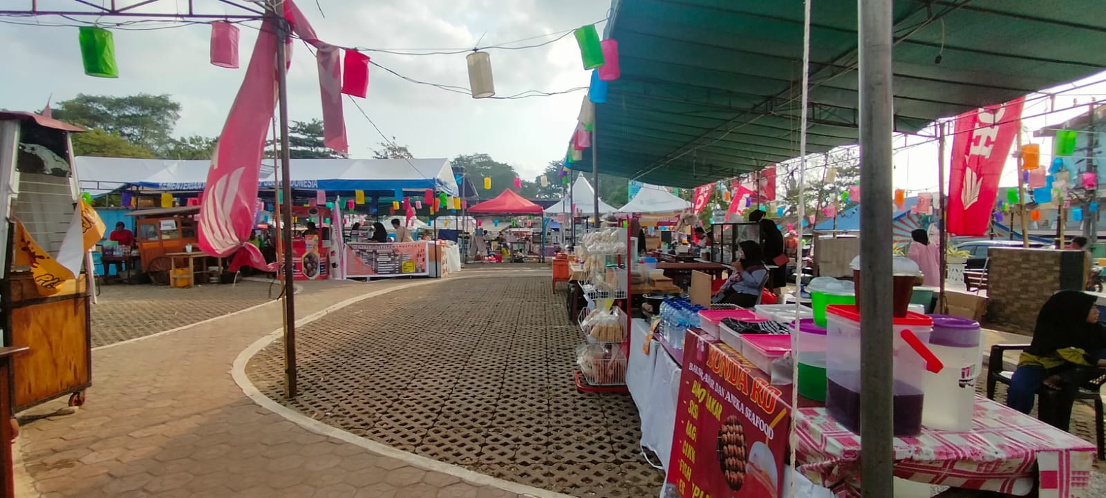 Puluhan UMKM Padati Kawasan Himpang 5 Toboali