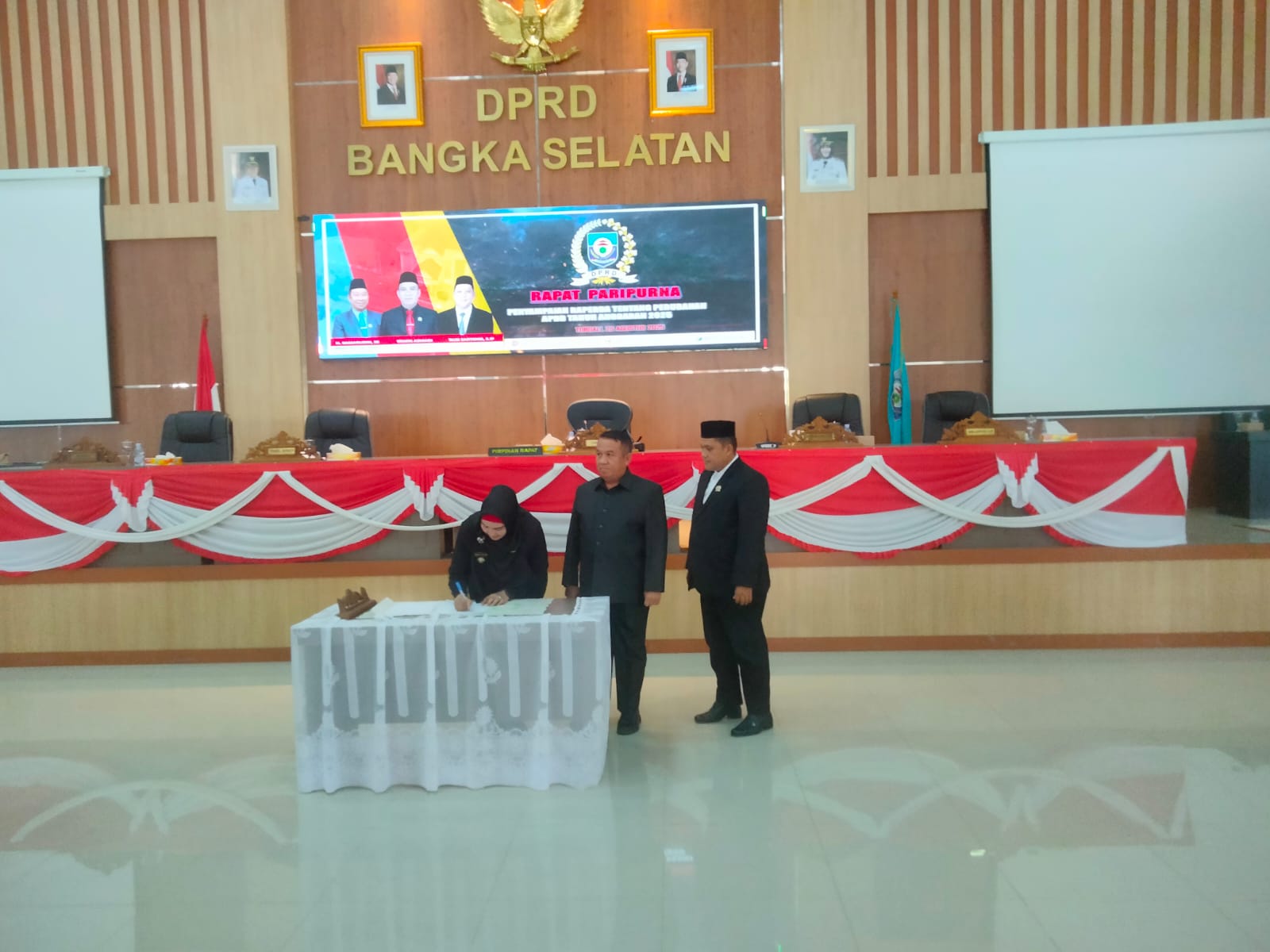 DPRD Basel Setujui Penyampaian Rancangan Peraturan Daerah Tentang APBD Tahun Anggaran 2025