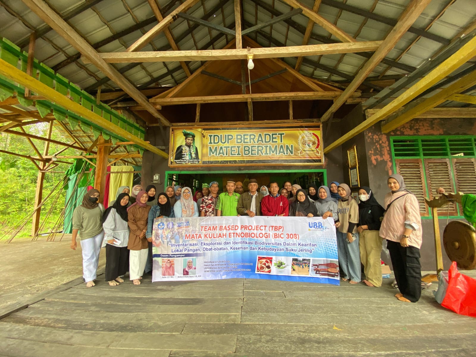 Tim Etnobiologi UBB Eksplor Suku Jering, Ada Sedekah Gunung Hingga Bubur Sure