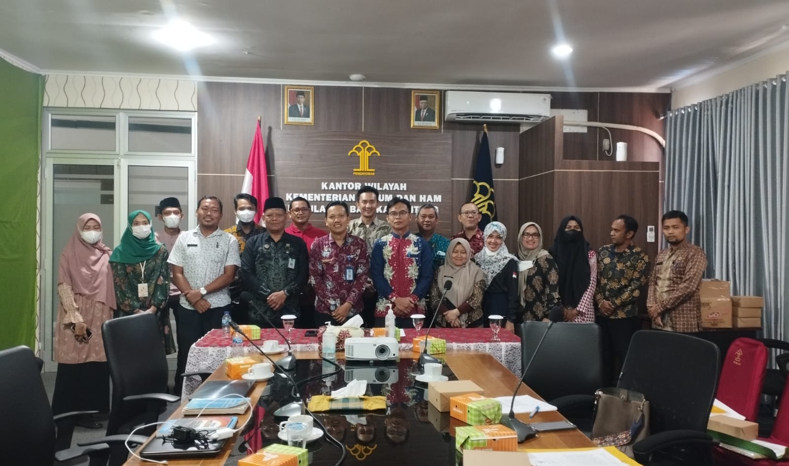 Kemenkumham Babel Harmonisasikan Raperda Bangka Tengah tentang Penyelenggaraan Menara Telekomunikasi