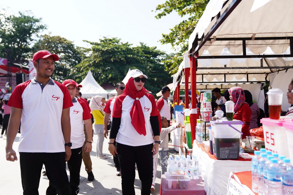 Bazar UMKM Meriahkan Pekan Sehat HUT ke-49 PT Timah di Bangka Selatan, Dongkrak Ekonomi Masyarakat