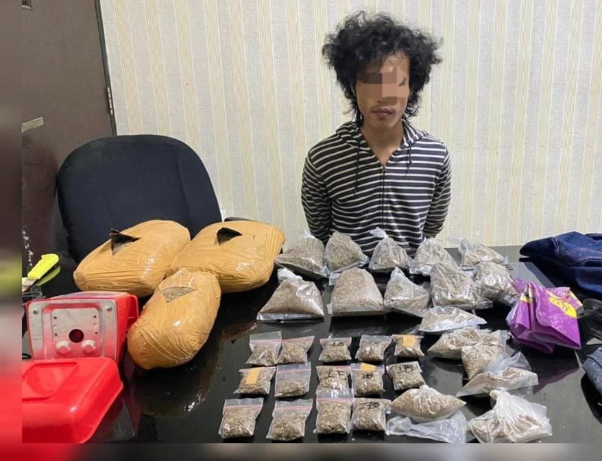 Aceng Nekad, Simpan Ganja Bukan Kelas Linting, Tapi 3 Kg