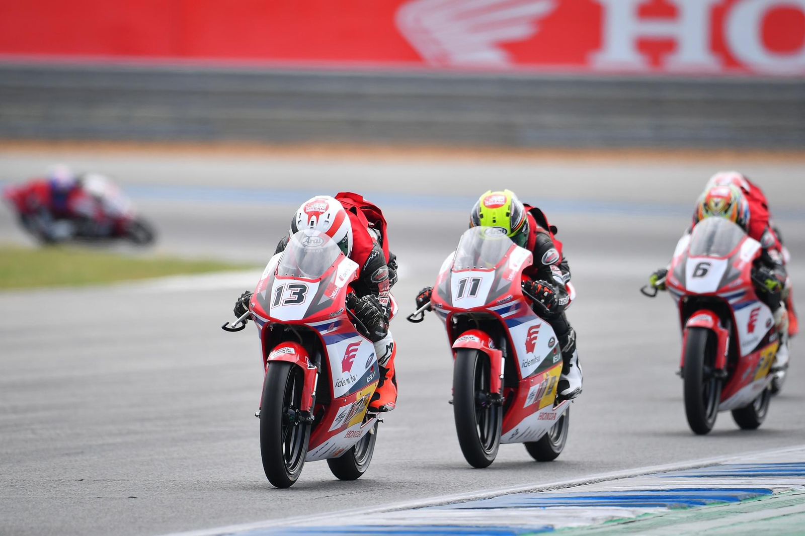 Pebalap Astra Honda Cetak Podium Perdana di Thailand Talent Cup 2024