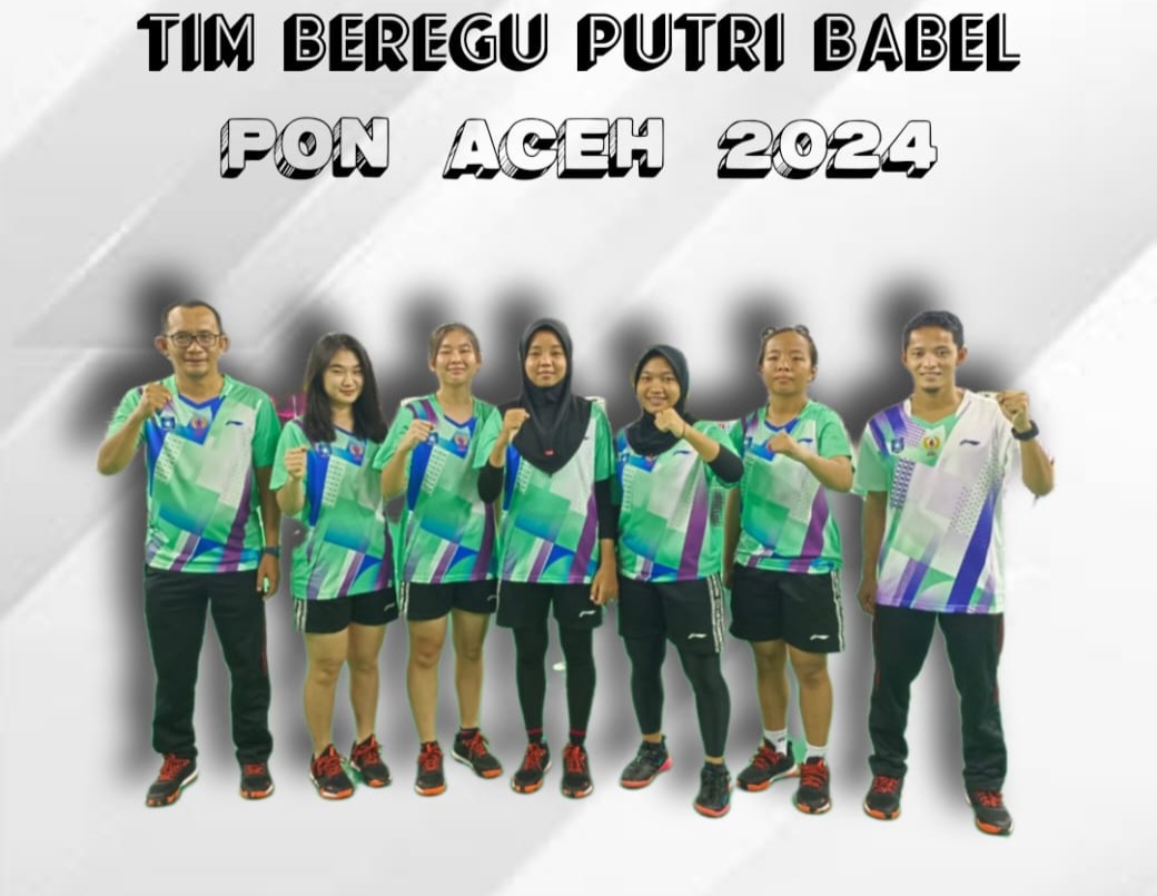 Sejarah! Tim Putri Bulutangkis Babel Melenggang ke PON 2024