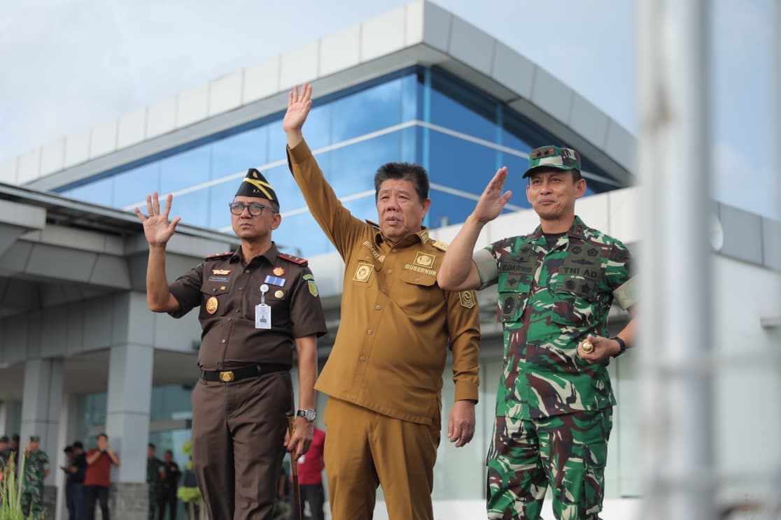 Gubernur Hidayat Ucapkan Terima Kasih Pada Tim Satgas PKH 