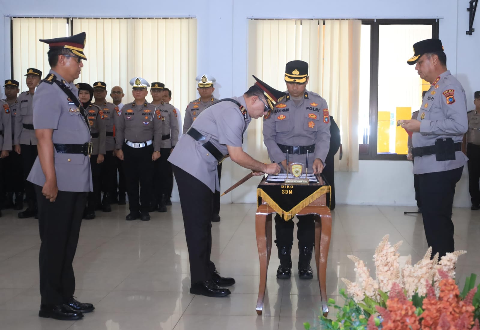 Kapolda Babel Pimpin Sertijab Kapolresta Pangkalpinang