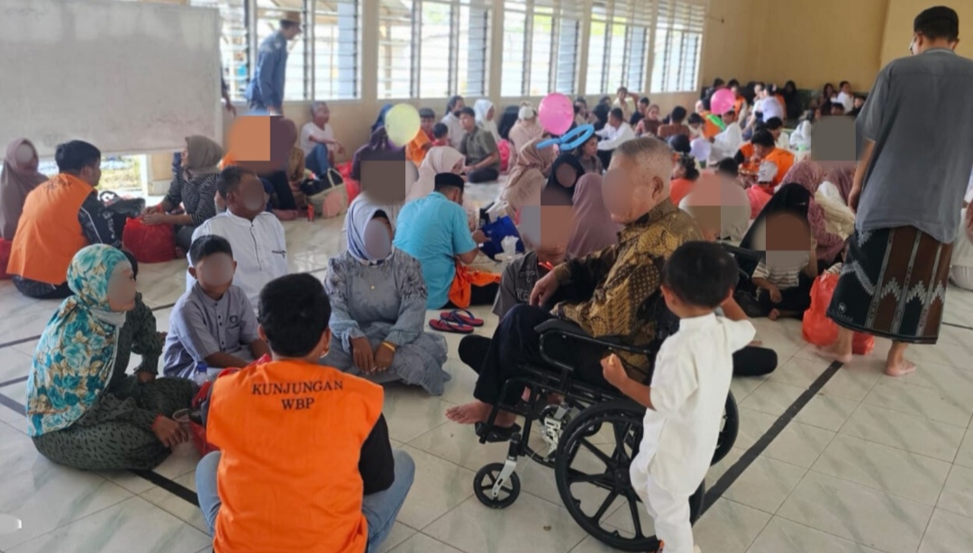 Layanan Kunjungan Idulfitri 1447 H, Lapas Pangkalpinang Catat 2.818 Pengunjung