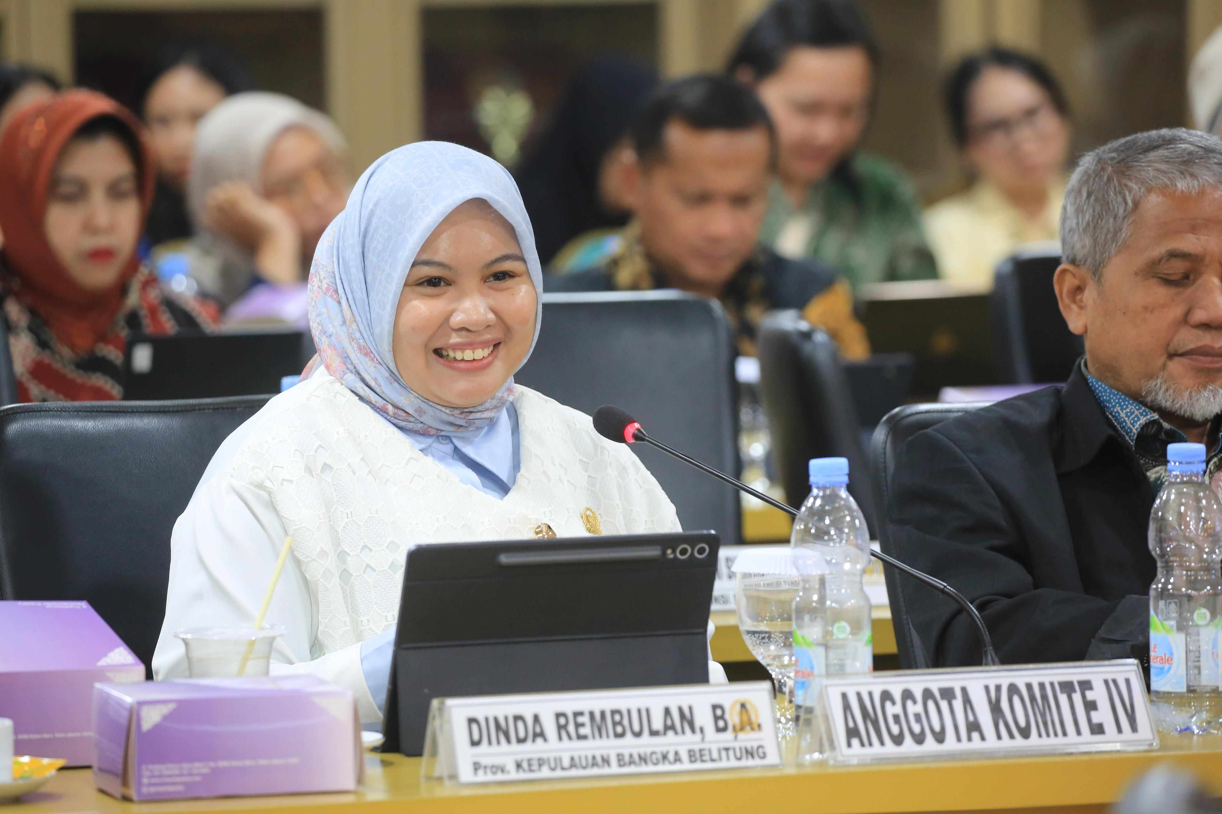 Senator Dinda Rembulan Minta Menteri UMKM Perhatikan Gen Z