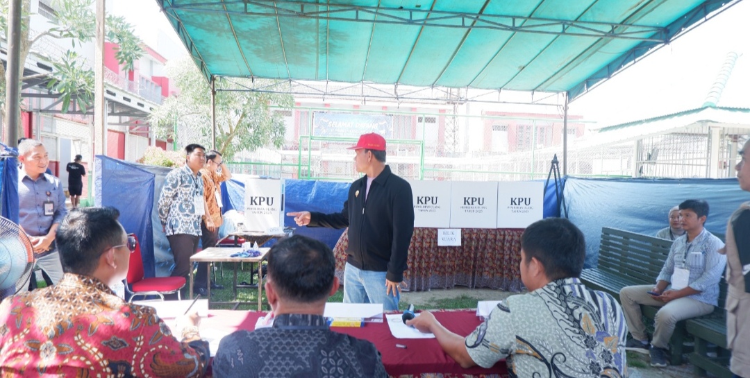 Lapas Narkotika Pangkalpinang Gelar Pilkada Ulang Pemilihan Walikota dan Wakil Walikota Pangkalpinang