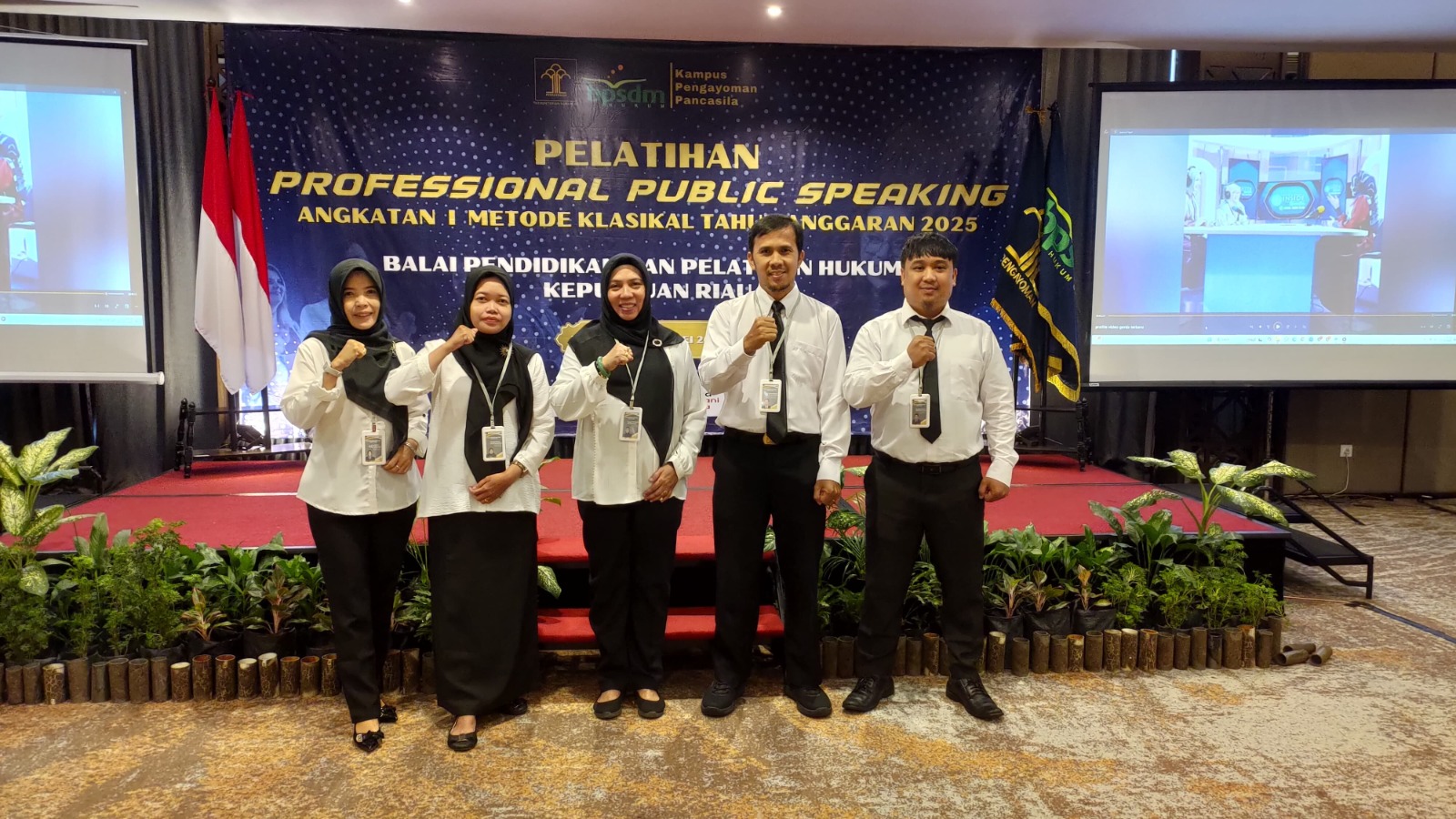 Jajaran Kemenkum Babel Ikuti Pelatihan Professional Public Speaking