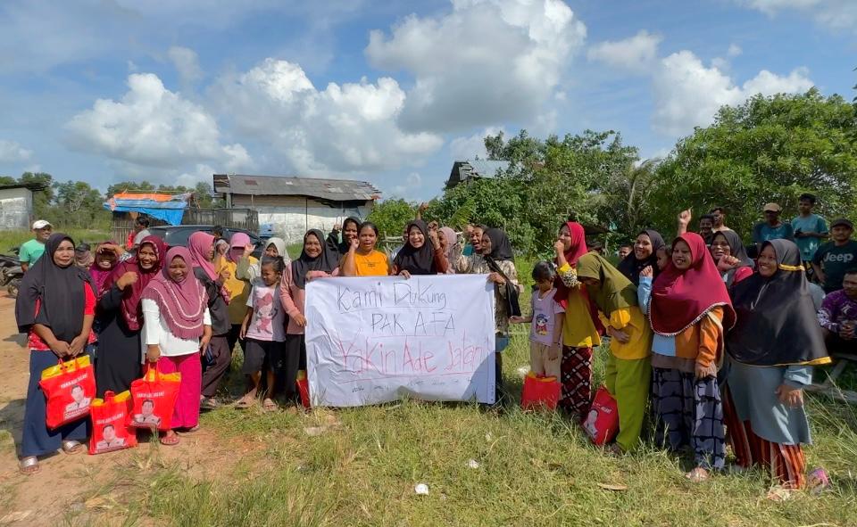 Nelayan Beltim Kompak Deklarasi Dukungan Pada Kamarudin - Khairil
