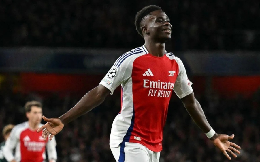 Bukayo Saka Absen Sampai Maret