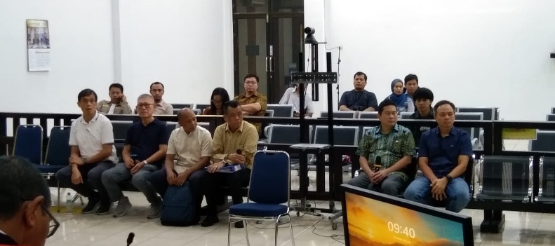 Sidang CSD an Wshing Plant, Sewa Excavator Juga Tanpa Tender