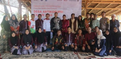 Komitmen Melayani, Desa Namang dan Air Mesu Timur Siap Jadi Pionir Desa Antikorupsi