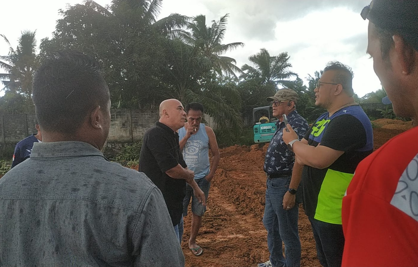 Berebut Lahan, Anggota DPRD Bangka Supendi Aliung dan Pengusaha Afuk Adu Mulut