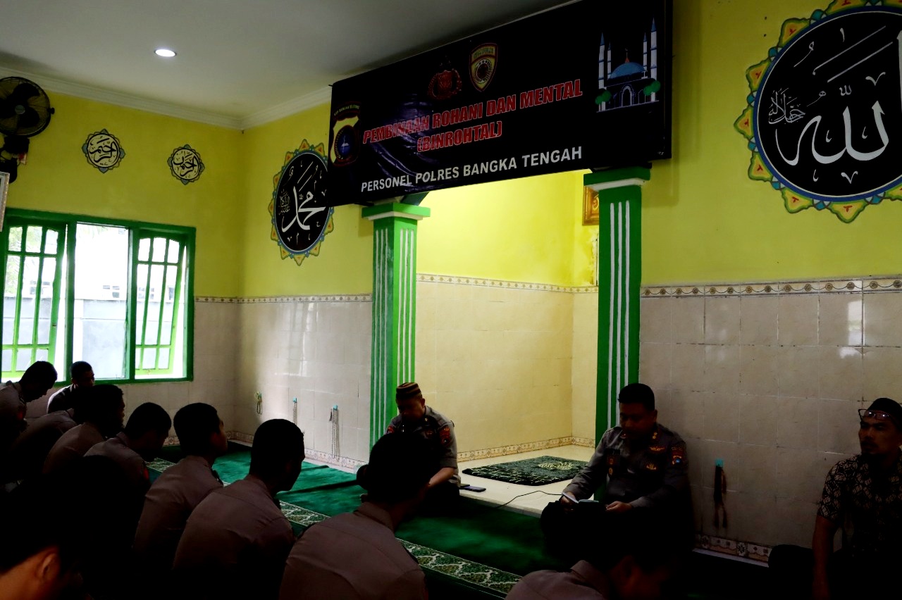 Polres Bangka Tengah Gelar Doa Bersama untuk Korban Gempa Cianjur