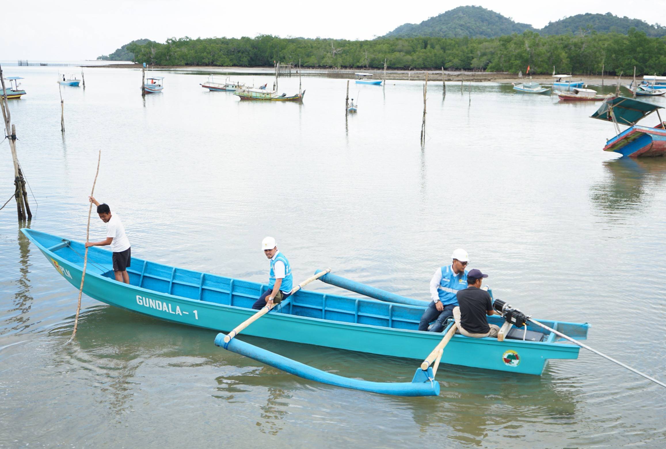Program Electrifying Marine TJSL PLN Dongkrak Hasil Tangkapan Nelayan Suak Gual, Biaya Lebih Efisien