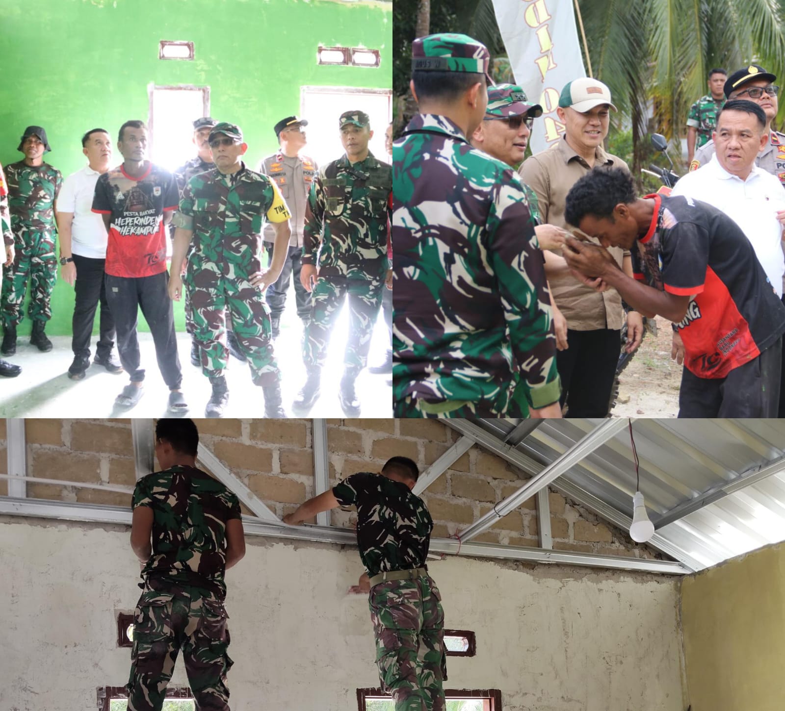 Rumah Iwan Dulu Nyaris Roboh Serta Bocor, Satgas TMMD Rehab dan Kini  Layak Huni 