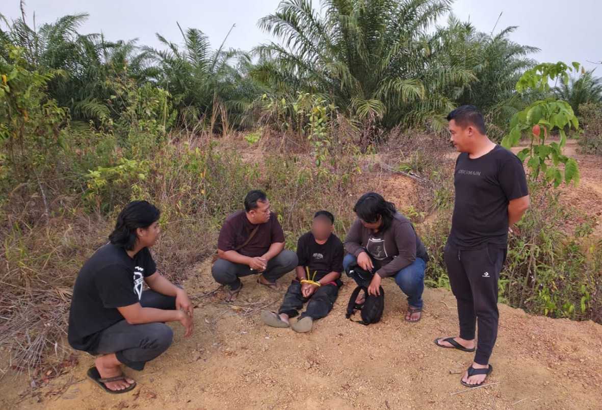 Pelaku Pembunuhan Wanita di Kebun Karet Desa Kace Tertangkap