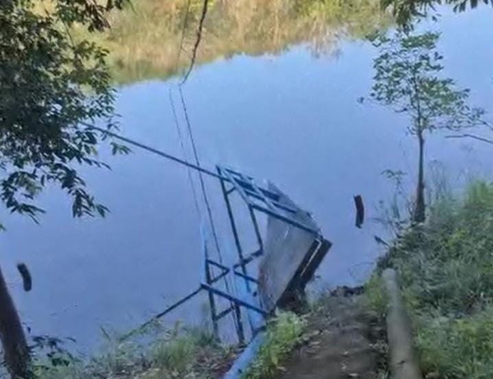 Rumah Pompa Spam Rindik Roboh, Ini Penjelasan Kadis PUPR