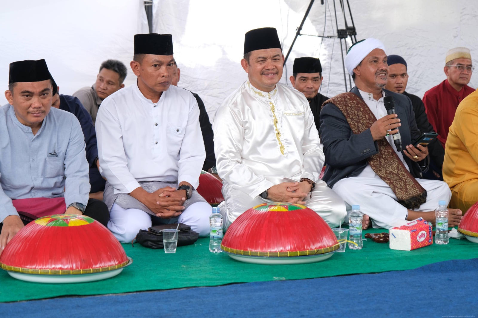 Kakanwil Kemenkum Babel Hadiri Festival Nganggung Tuatunu dalam Rangka Peringatan Maulid Nabi Muhammad SAW