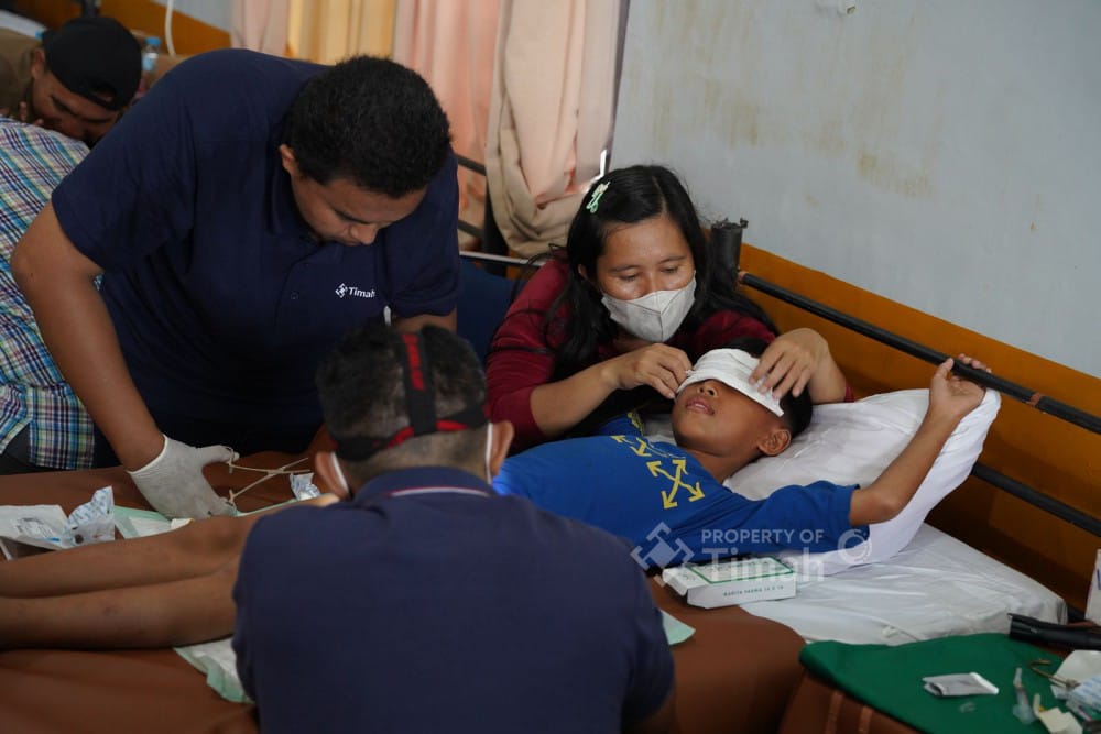Khitanan Massal PT Timah Tbk Bawa Kebahagiaan bagi Keluarga di Belinyu