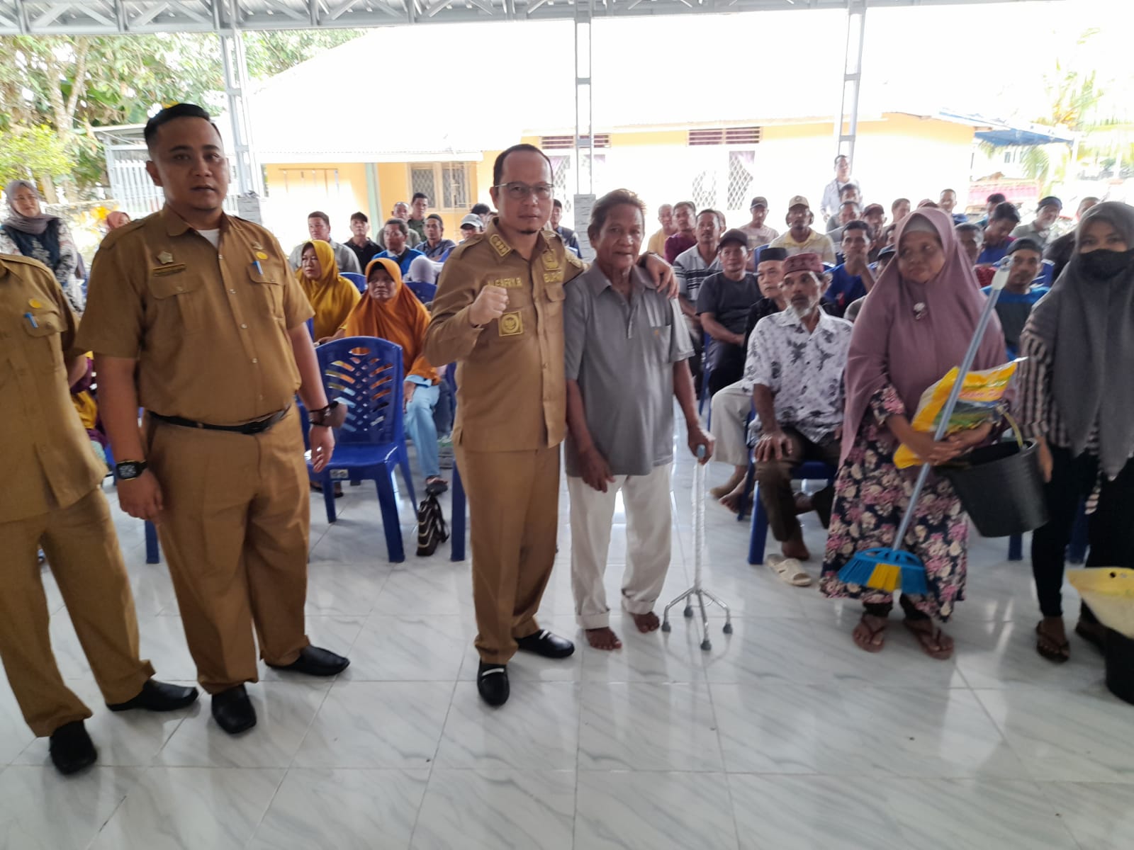 45 Calon Penerima BSPS Lubuk Lingkung Ikut Sosialisasi