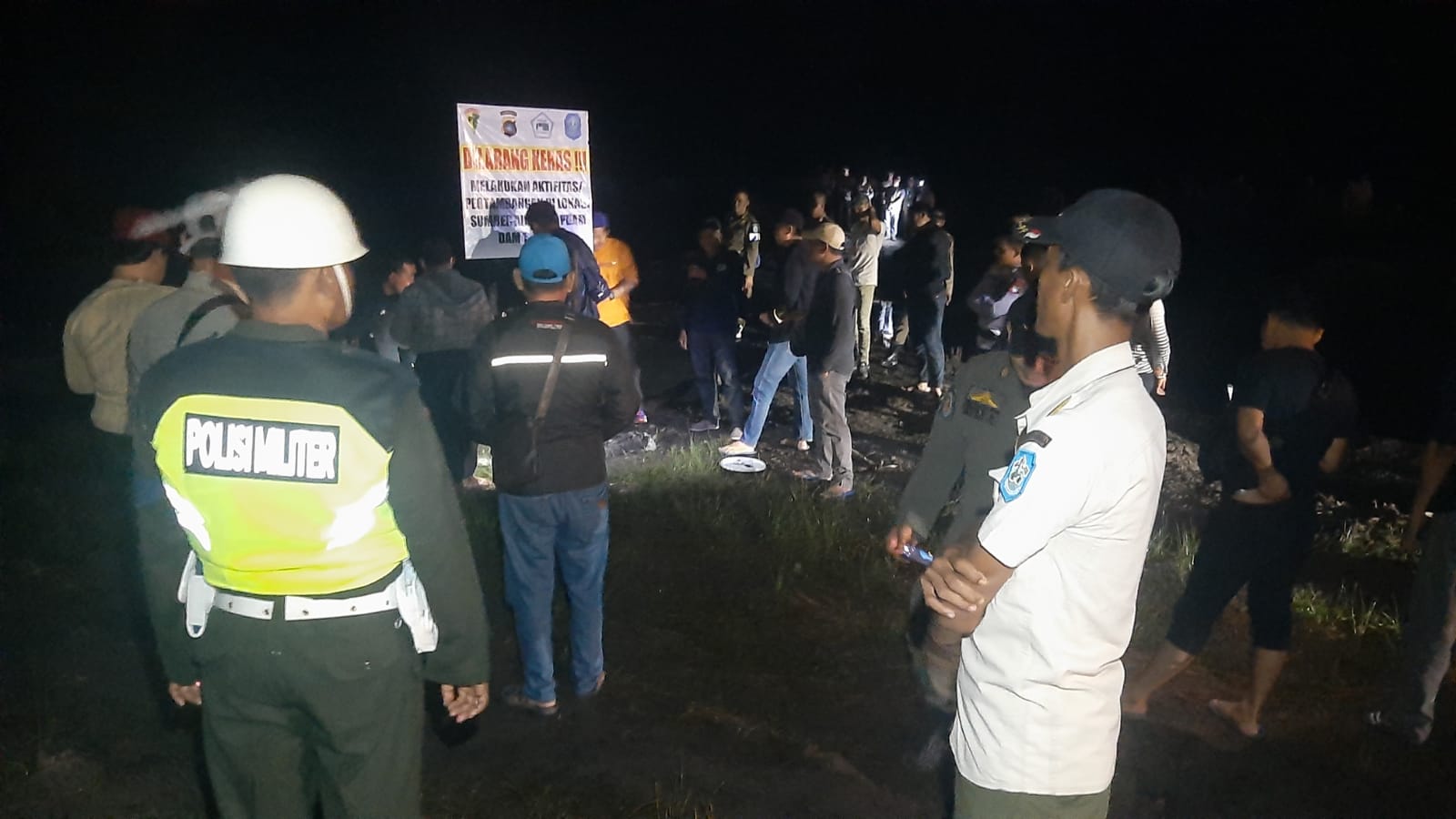 BREAKING NEWS! Ratusan Personel Gabungan Kepung Tambang Dam 1 Pemali Malam-malam, Hasilnya Mengagetkan