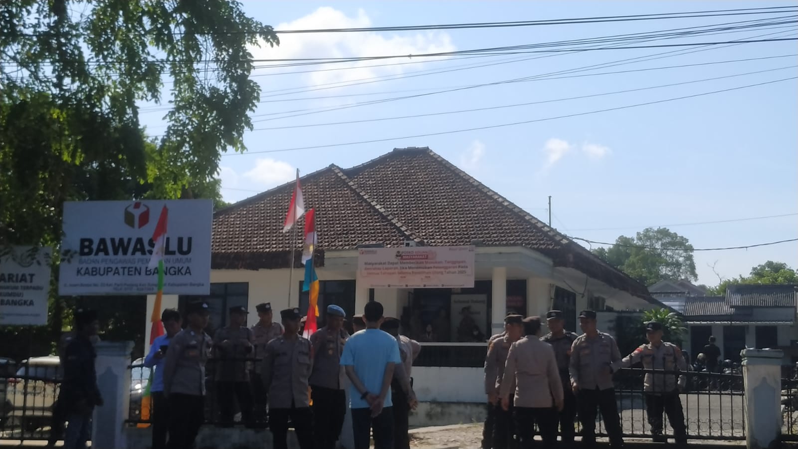 Sidang Terbuka Gugatan TMS Rato-Ramadian di Bawaslu Bangka Digelar Tertutup, Jurnalis Sempat Dilarang Masuk