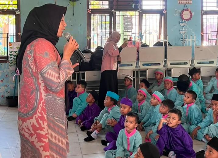 Polisi Gebuk Bullying Sejak Dini di SDN 4 Pangkalpinang