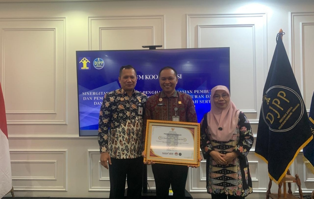 Kanwil Kemenkum Babel Raih Terbaik III Anugerah Legislasi Daerah